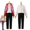 Anime Howl Cosplay Costume Howl s Moving Castle Cosplay Jacket Necklace Coat Full Set Halloween Costumes - Howl’s Moving Castle Store