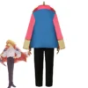 Anime Howl Cosplay Costume Howl s Moving Castle Cosplay Jacket Necklace Coat Full Set Halloween Costumes 2 - Howl’s Moving Castle Store