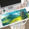 Anime Howl s Moving Castle mouse mats keyboard pc accessories desk pad Computer mat Office carpet 10 - Howl’s Moving Castle Store