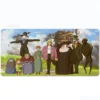 Anime Howl s Moving Castle mouse mats keyboard pc accessories desk pad Computer mat Office carpet 3 - Howl’s Moving Castle Store