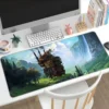 Anime Howl s Moving Castle mouse mats keyboard pc accessories desk pad Computer mat Office carpet 8 - Howl’s Moving Castle Store