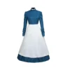 Classic Anime Howl s Moving Castle Sophie Cosplay Blue Yellow Green Long Dress Women Halloween Carnival 1 - Howl’s Moving Castle Store