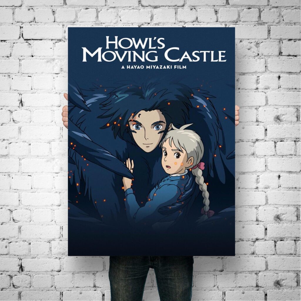 Classic Howl Moving Castle Canvas Art and Wall Art Poster Picture Print Modern Family bedroom Decor 3 - Howl’s Moving Castle Store