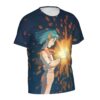 Howls Moving Castle T Shirt Young Howl Firework Awesome Polyester Beach T Shirt Short Sleeve Graphic 3 - Howl’s Moving Castle Store