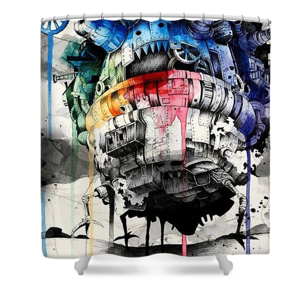 howls moving castle print steve gin - Howl’s Moving Castle Store