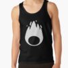 Calcifer Minimal  White Tank Top Official Howl’s Moving Castle Merch