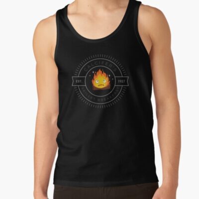 Calciferr Skillet Breafast 1907 Tank Top Official Howl’s Moving Castle Merch