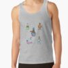 Howl'S Moving Castle Bottles Set Tank Top Official Howl’s Moving Castle Merch