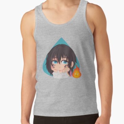 Hauru_Darkversion Long Tank Top Official Howl’s Moving Castle Merch