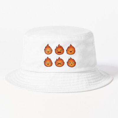 Calcifer From Howl'S Moving Castle Bucket Hat Official Howl’s Moving Castle Merch