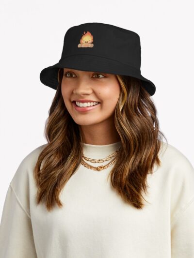 May All Your Bacon Burn - Calcifer Bucket Hat Official Howl’s Moving Castle Merch