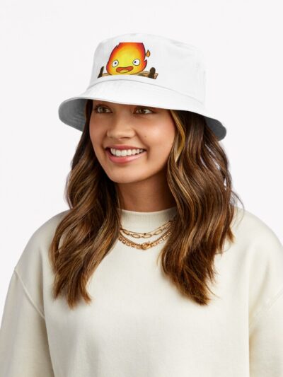 Calcifer Bucket Hat Official Howl’s Moving Castle Merch