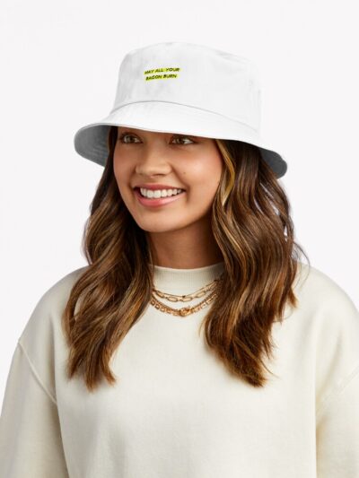 Hmc - May All Your Bacon Burn S2 Bucket Hat Official Howl’s Moving Castle Merch