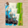 My Heart Goes With Me - Color Revamp Throw Blanket Official Howl’s Moving Castle Merch